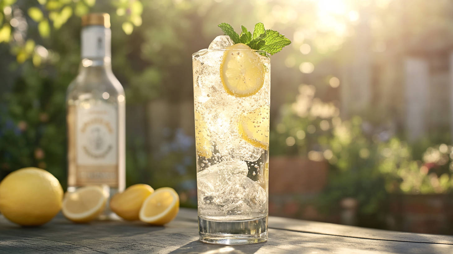 🍋lemonade gin refresher: A Zesty Twist on a Classic