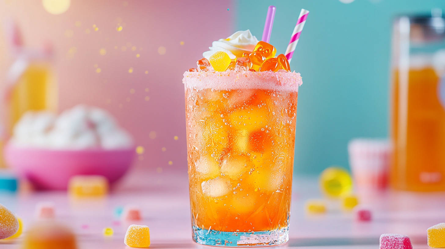 🍊 Orange Blast Gummy Fizz: A Pick ’n’ Mix-Inspired Fizzy Treat