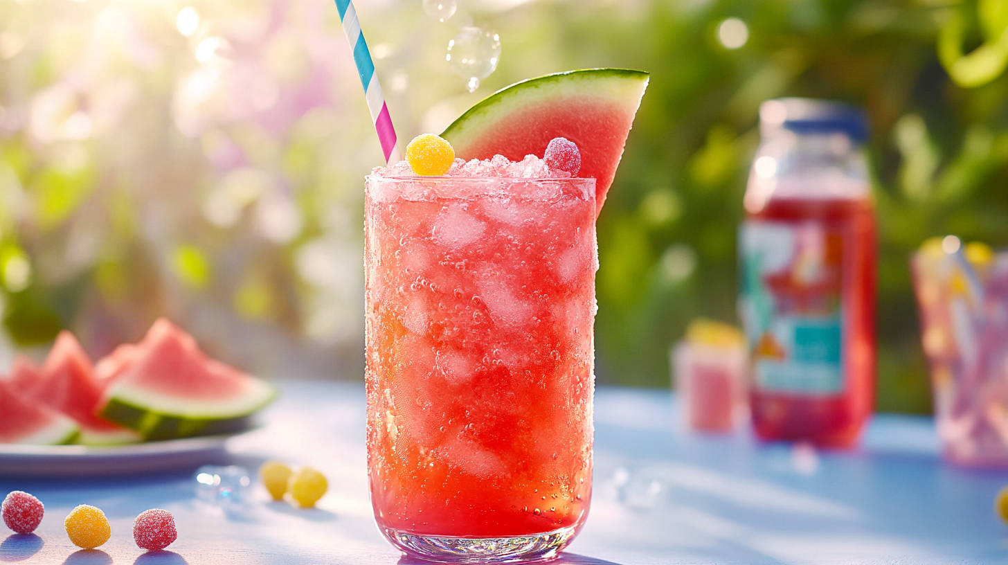 🍉 Watermelon Slush Fizz: A Sweet & Sour Summer Treat for Kids