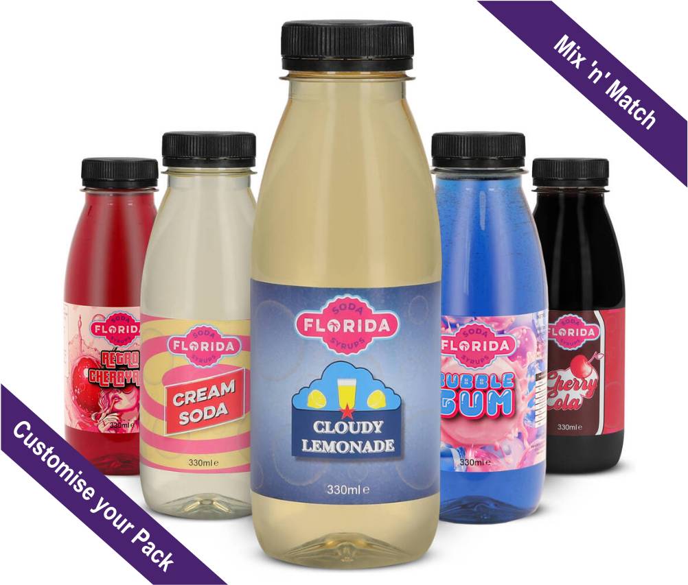 Mix n Match Sodastream Syrups Choose Your own flavours