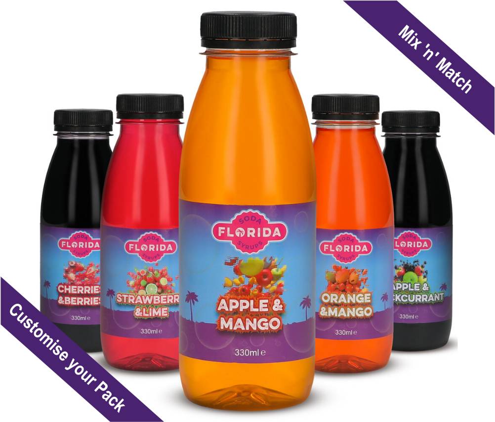 Mix n Match Sodastream Syrups Choose Your own flavours