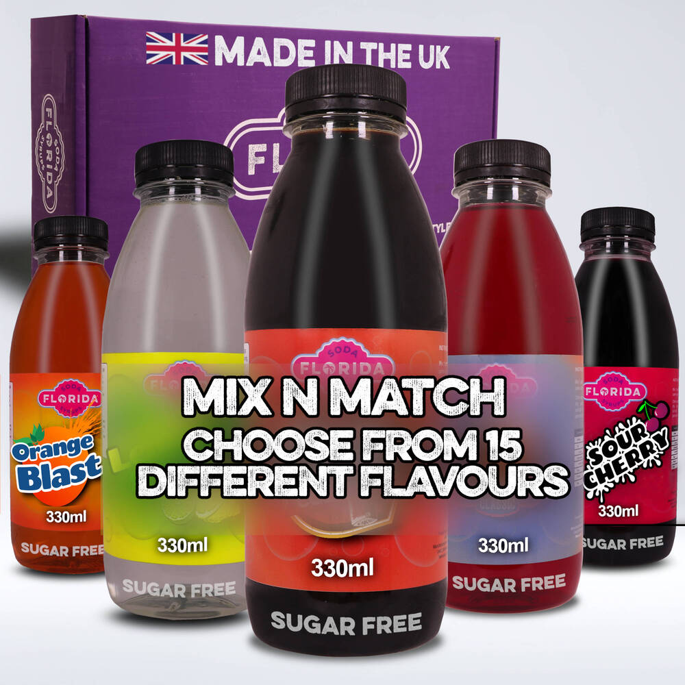 Mix n Match Sodastream Syrups Choose Your own Flavours