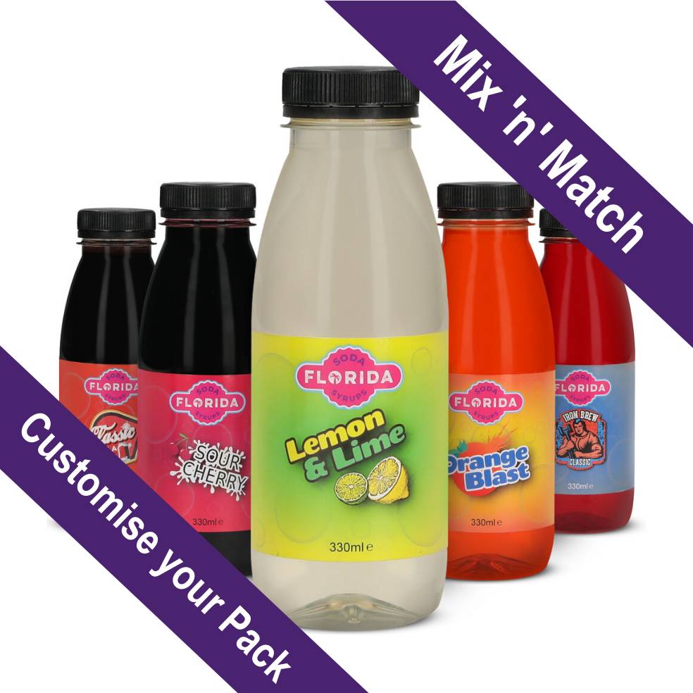 Mix n Match Sodastream Syrups Choose Your own