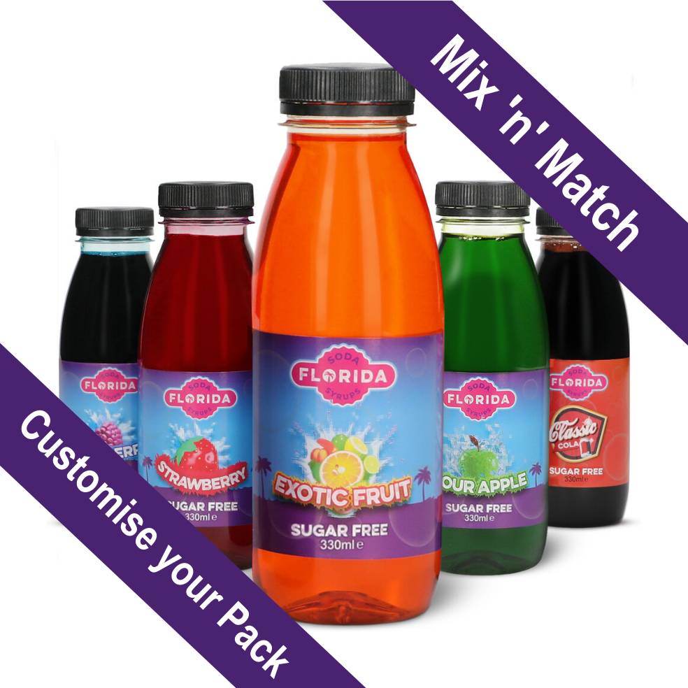 Mix n Match Sodastream Syrups Choose Your own