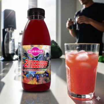 Zingberry Energy Soda Stream Syrup