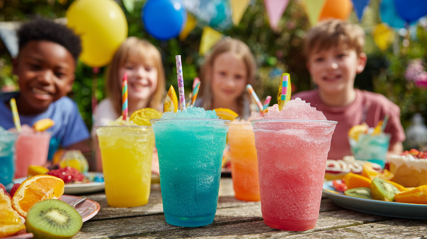 The Best Slush Syrups for Kids’ Parties — Ninja Machine Friendly