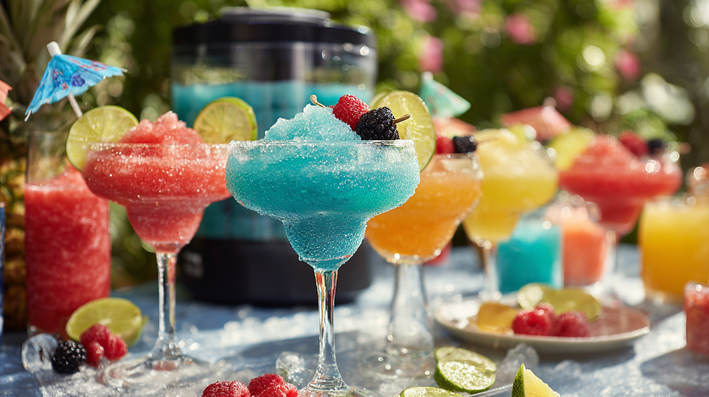 Frozen Cocktail Ideas Using Florida Slush Syrups